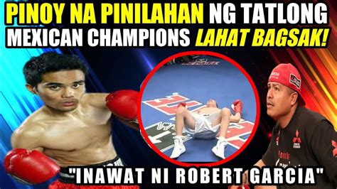 PINOY PINILAHAN ng TATLONG MEXICAN CHAMPIONS lahat .